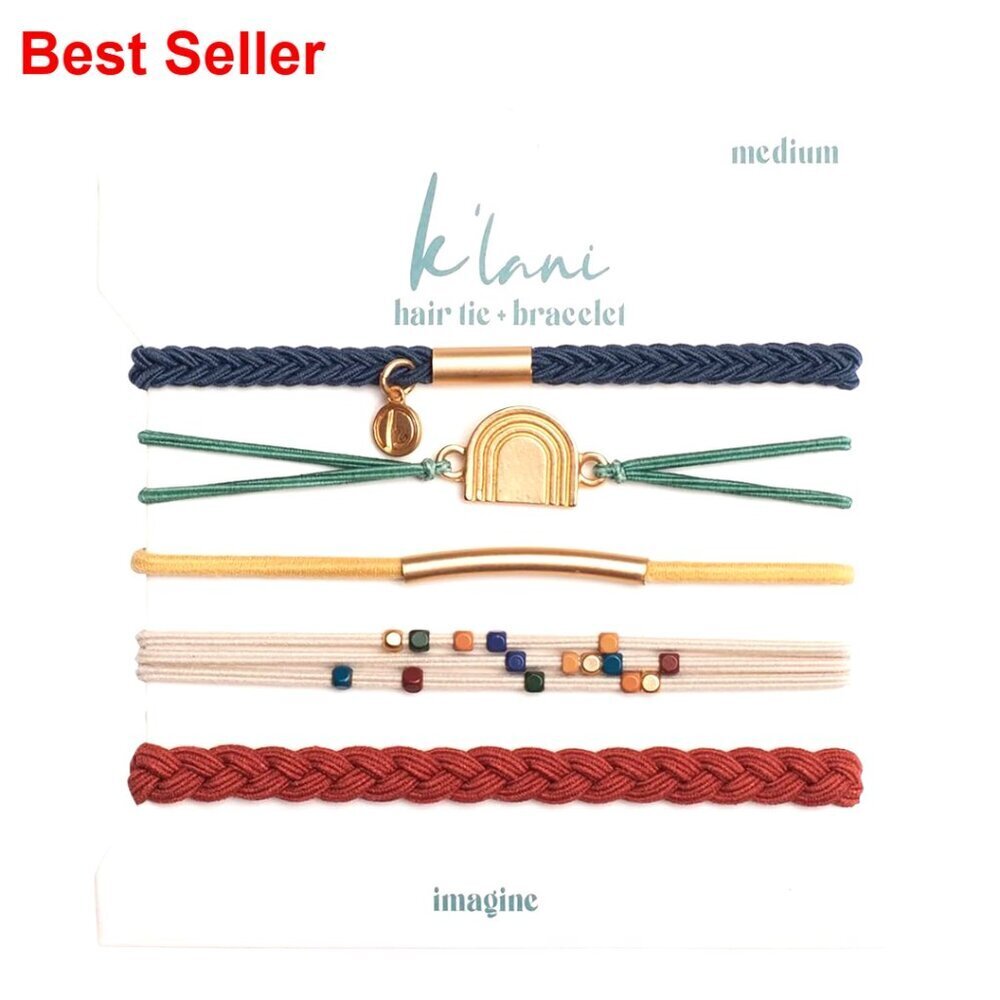 Metal Hair Tie Bracelets, Elastic Hair Bands, Stretch Bracelets